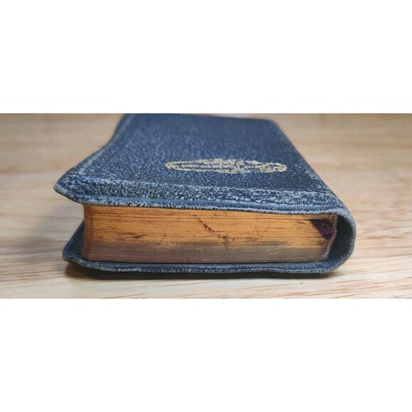 Vtg Holman Jewel New Testament Psalms Genuine Leather-King James Version-KJV - Picture 5 of 12